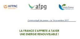 La France s'apprête à taxer une énergie renouvelable !