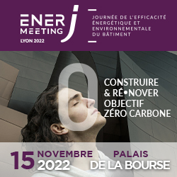 EnerJ-meeting : un programme de conférences riche pour construire et rénover - objectif zéro carbone