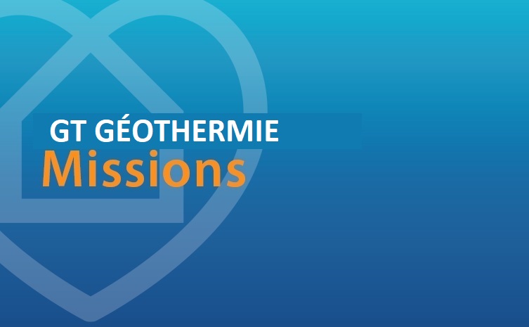GT Géothermie : missions