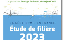 L’AFPG PUBLIE L’EDITION 2023 DE L’ETUDE DE FILIERE GEOTHERMIE : “LA GEOTHERMIE EN FRANCE”