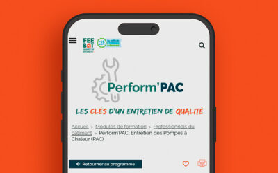 FEEBAT lance Perform’PAC : une nouvelle formation dédiée à l’entretien des pompes à chaleur